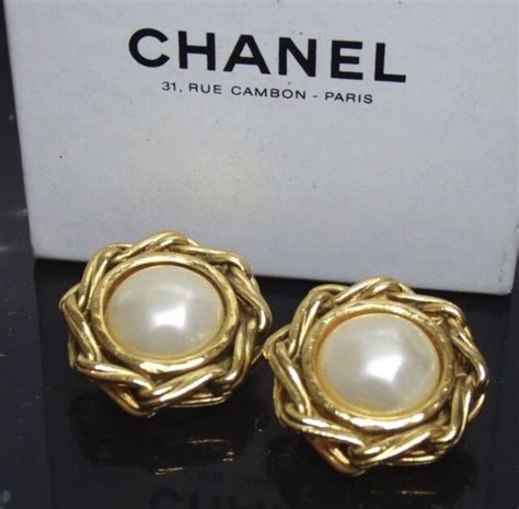 cheap chanel earrings ebay